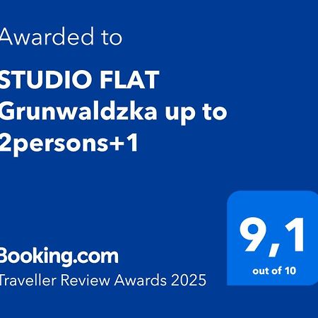 Studio Flat Grunwaldzka Up To 2Persons+1 Breslavia Exterior foto