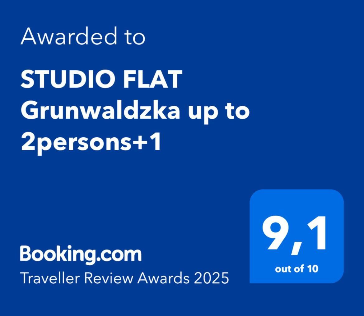 Studio Flat Grunwaldzka Up To 2Persons+1 Breslavia Exterior foto